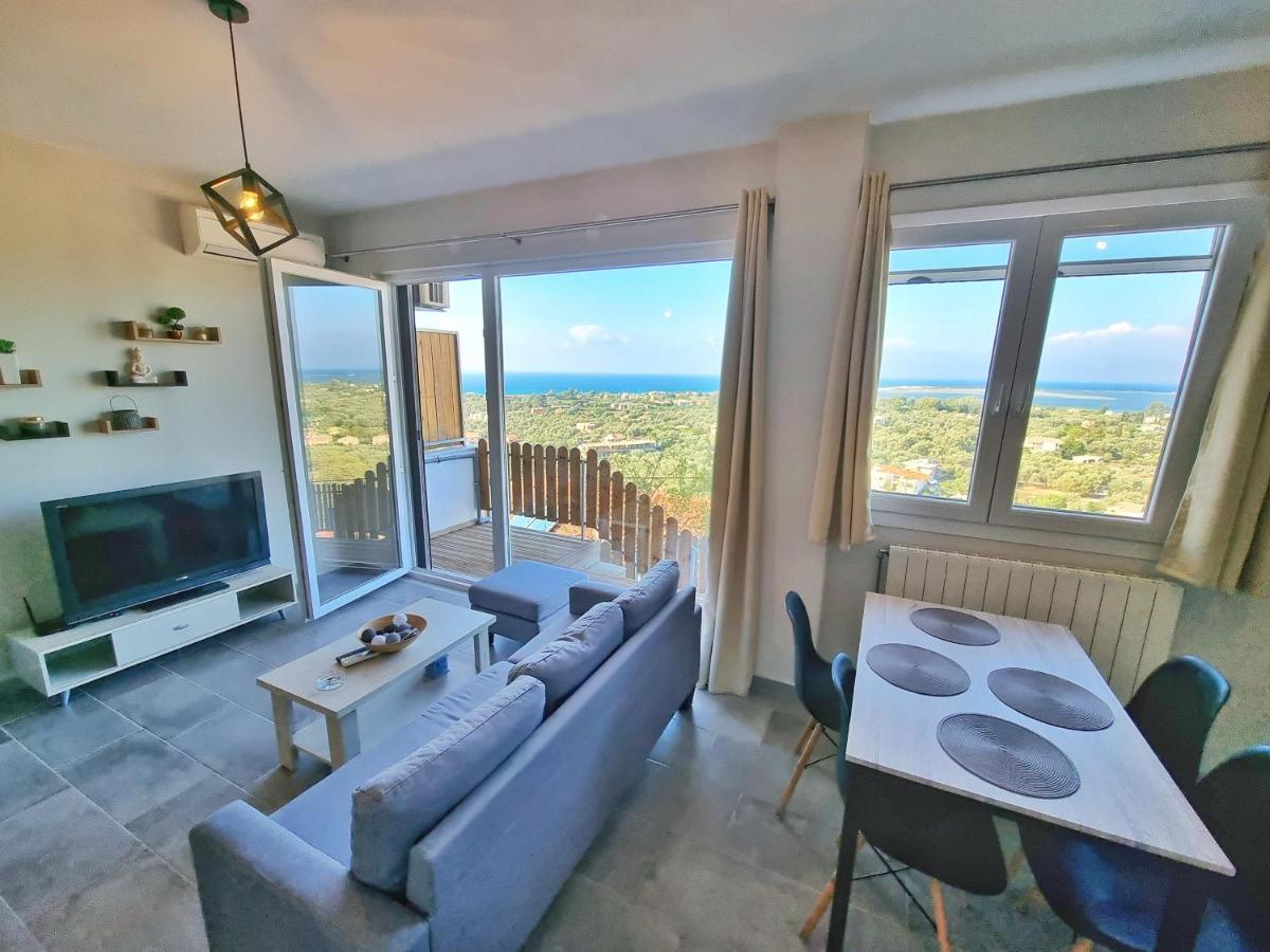 Ferienwohnung Labros Sea View Frínion Exterior foto